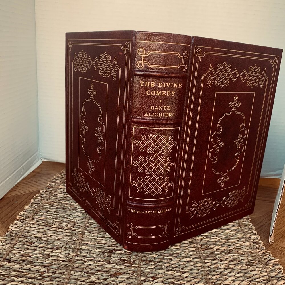 THE DIVINE COMEDY Dante Alighieri 1977 Franklin Library Ltd Ed Leather